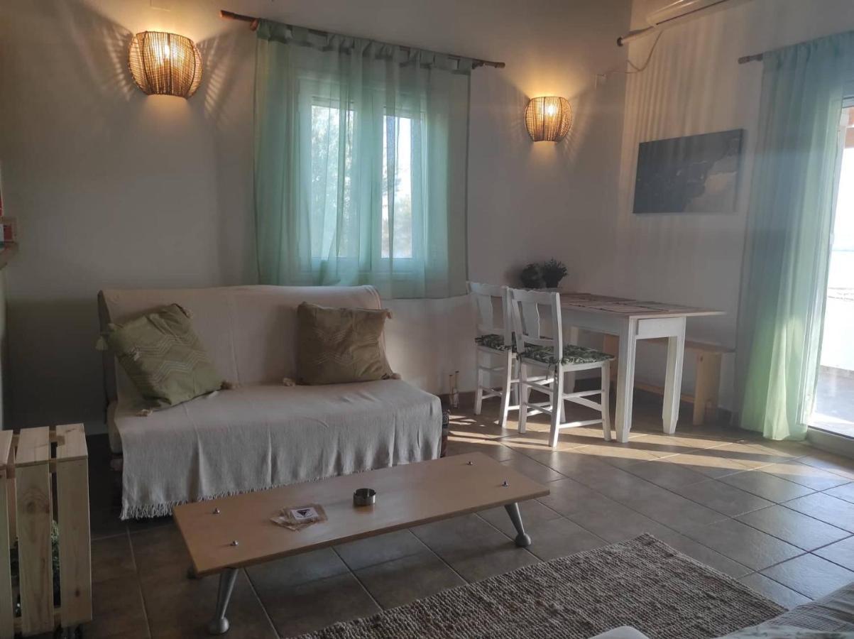 "Koukmos Beach" Greenspace Living - Private Sandy Beach Parákoila Dış mekan fotoğraf