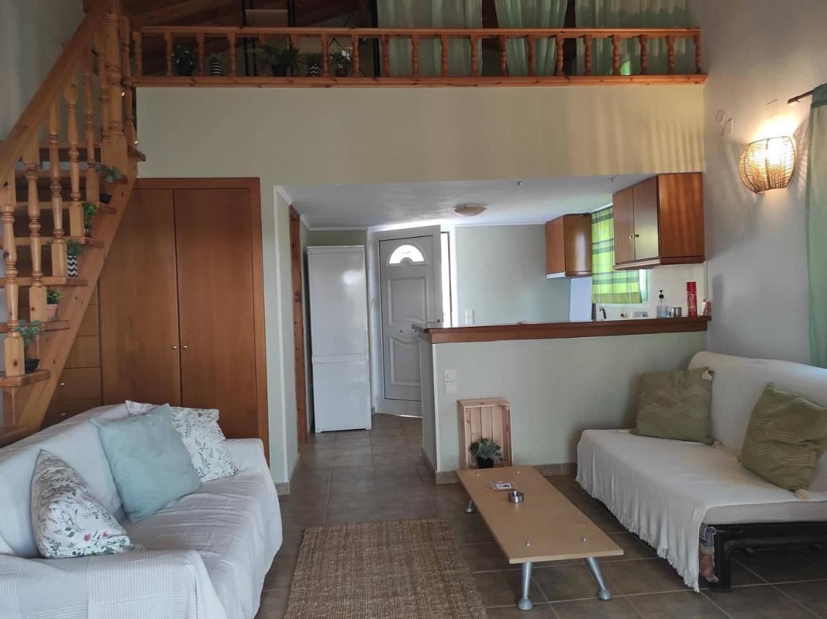 "Koukmos Beach" Greenspace Living - Private Sandy Beach Parákoila Dış mekan fotoğraf